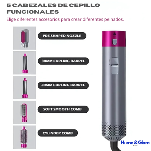 CEPILLO SECADOR 5 EN 1