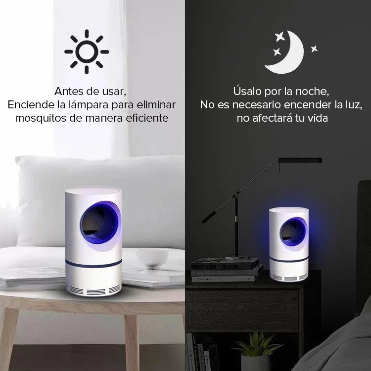 Lampara LED Anti Mosquitos y Moscas