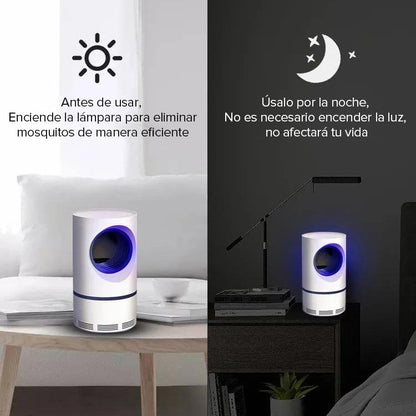 Lampara LED Anti Mosquitos y Moscas